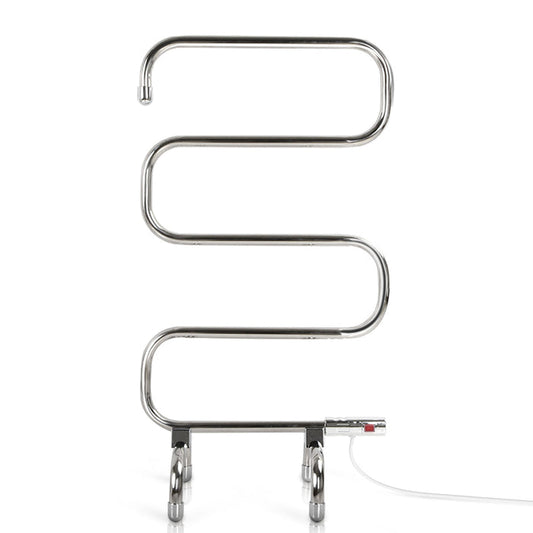 Devanti Electric Heated Towel Rail Silver