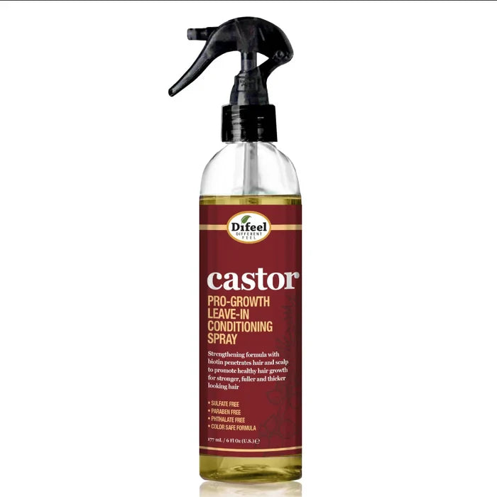 Difeel Castor Pro-Growth Leave-In Conditioning Spray 6oz