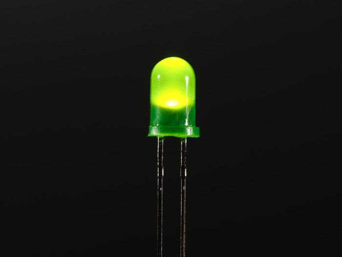 Diffused Green 5mm LED (25 pack) by The Pi Hut - The Pi Hut