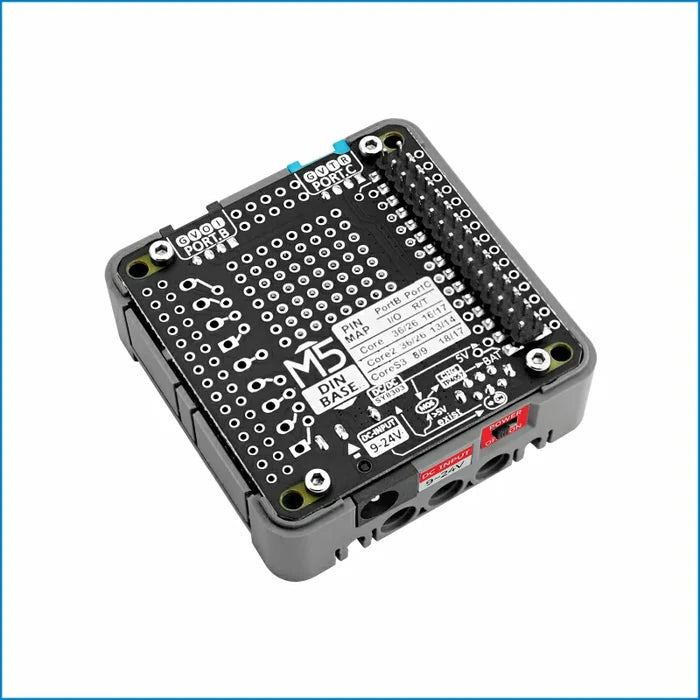 Din Base with 500mAh Battery - m5stack-store