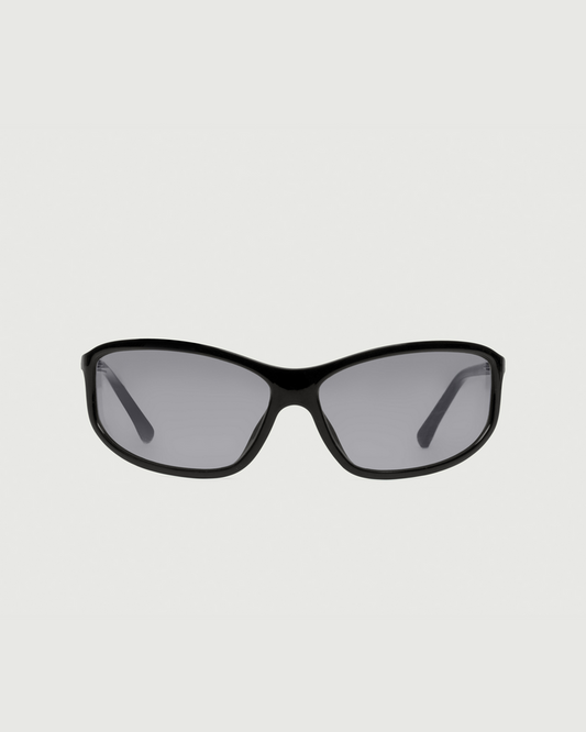 Ink::Div Sunglasses Rectangle Black recycled polyester front