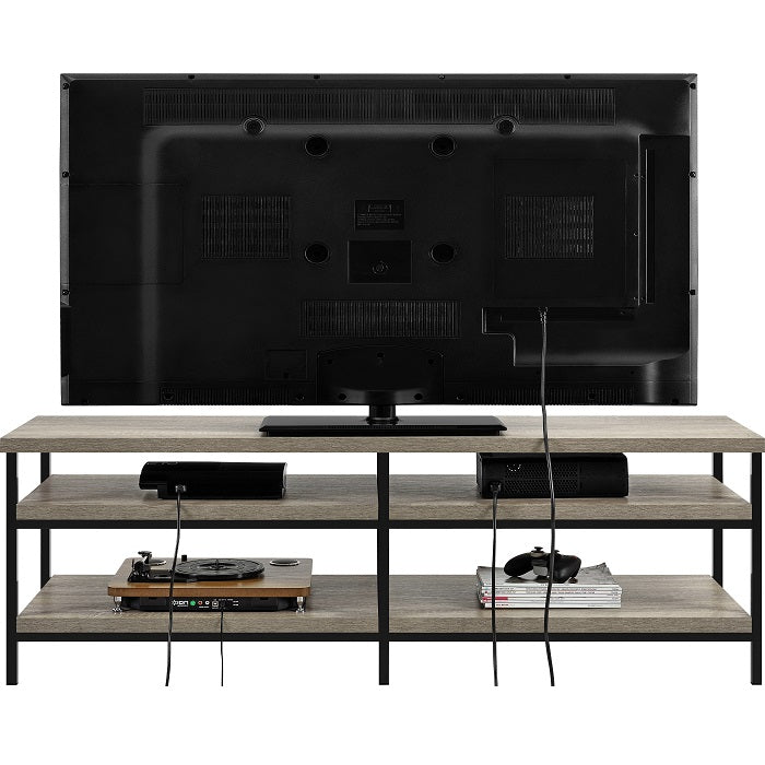 Dorel Home Dorel Elmwood TV Stand, Up to 60" TV's - Grey Oak - 1763096PCOMUK – view 3