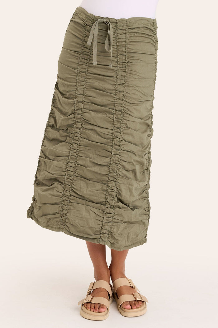 Core by XCVI Double Shirred Panel Skirt