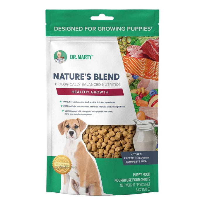 Dr. Marty's Nature's Blend Freeze Dried Puppy 6 oz