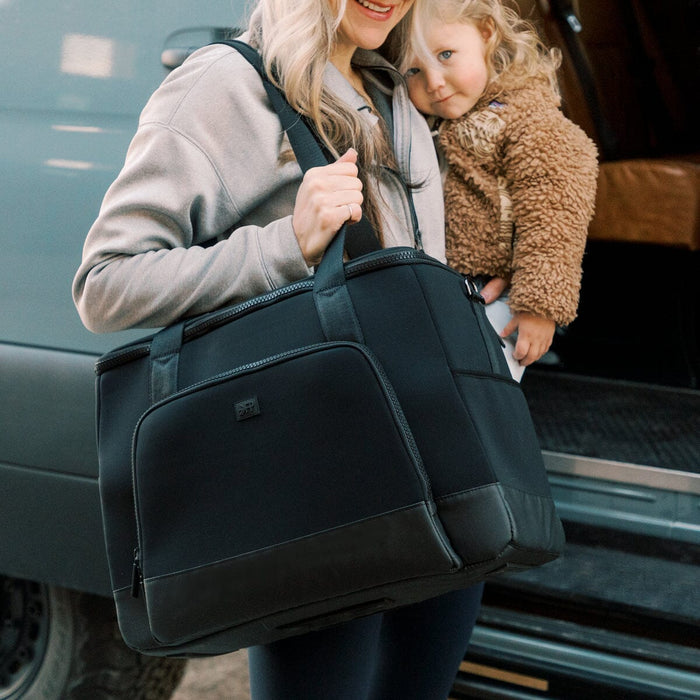 Ebony Seoul Neoprene Weekender Seoul Weekender Bag Luggage