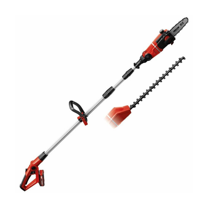 Einhell 18V High Reach Hedge Trimmer & Pruner Kit