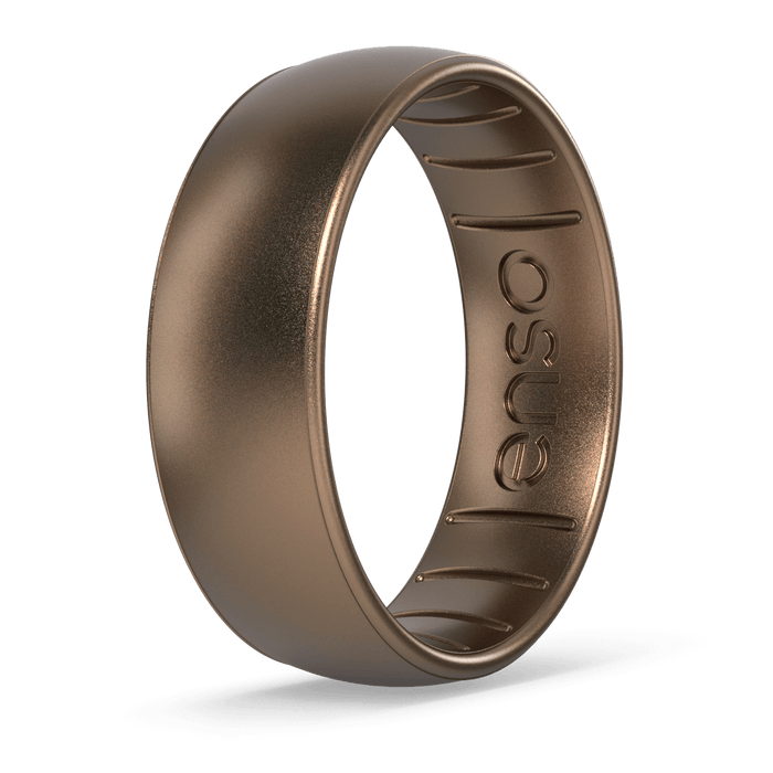 Elements Classic Silicone Ring - Bronze