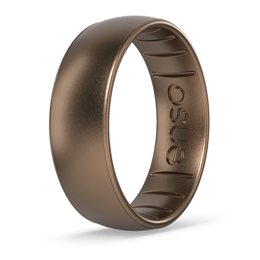Elements Classic Silicone Ring - Bronze