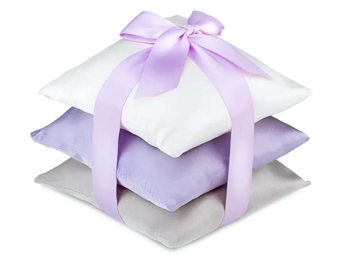 Elizabeth W - Purple Silk Sachet Set