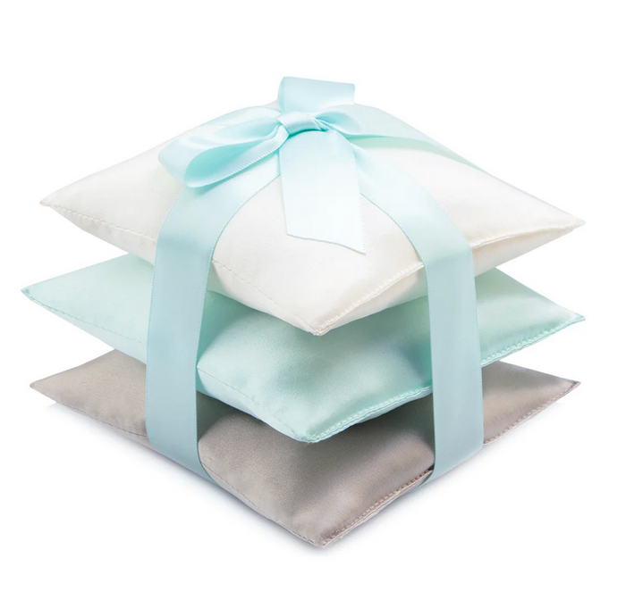 Elizabeth W - Sea Foam Silk Sachet Set