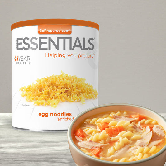 Emergency Essentials® Egg Noodle Pasta Large #10 Can