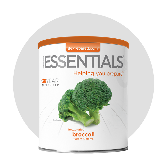 Single Pack of Freeze-Dried Broccoli