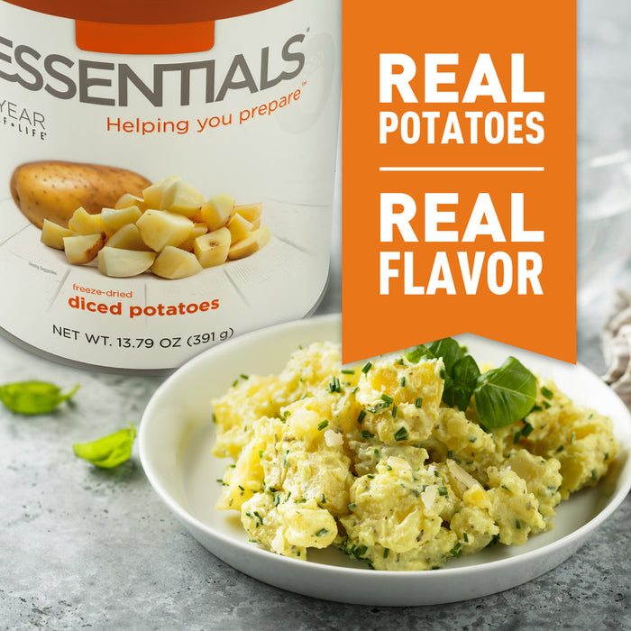 Dish of potatoes