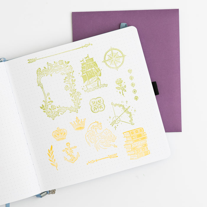 Enchanted Chapters Acrylic Stamp Set - Archer and Olive