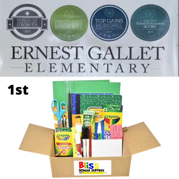 Ernest Gallet Elementary - First Grade