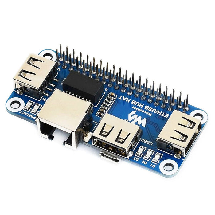 Ethernet and USB HUB HAT for Raspberry Pi by Waveshare - The Pi Hut