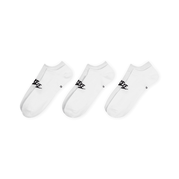 Everyday Essential No-Show Socks (3 Pairs) 'White'