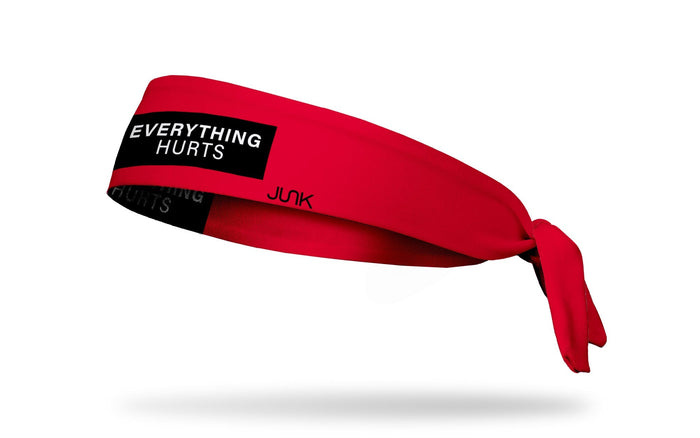 Everything Hurts Flex Tie Headband - View 1