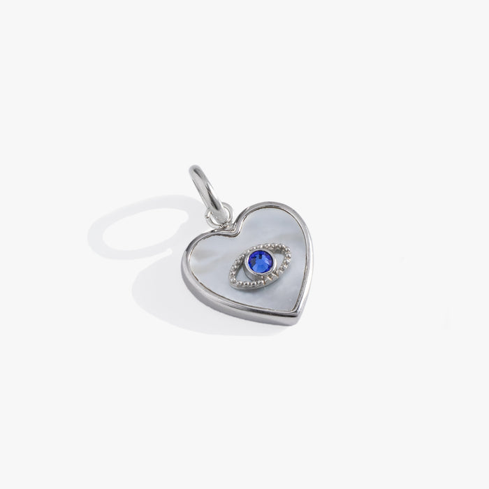 Evil Eye Heart Interchangeable Charm