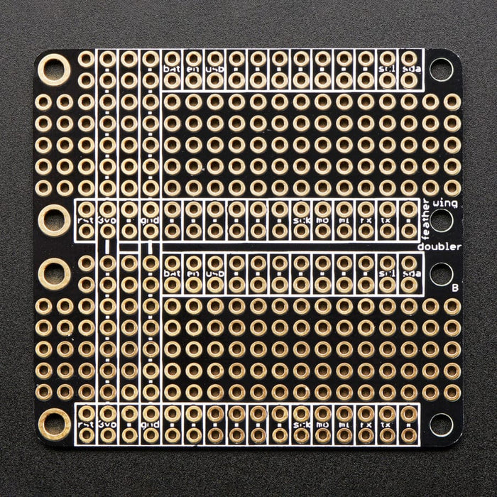 FeatherWing Doubler - Prototyping Add-on For All Feather Boards by Adafruit - The Pi Hut