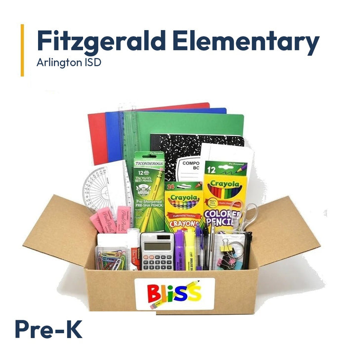 Fitzgerald Elementary Pre-K School Supply Kit