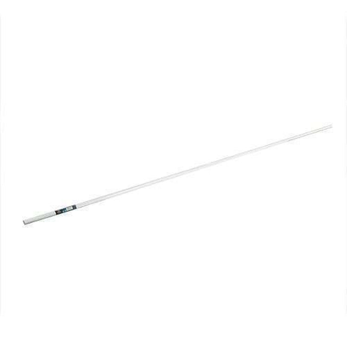 Fixworx Curtain Rod 16mm x 2m PVC White Steel