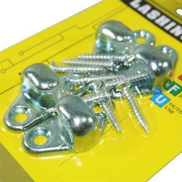 Fixworx Hook Lashing Zinc Plated 8mm 4pc