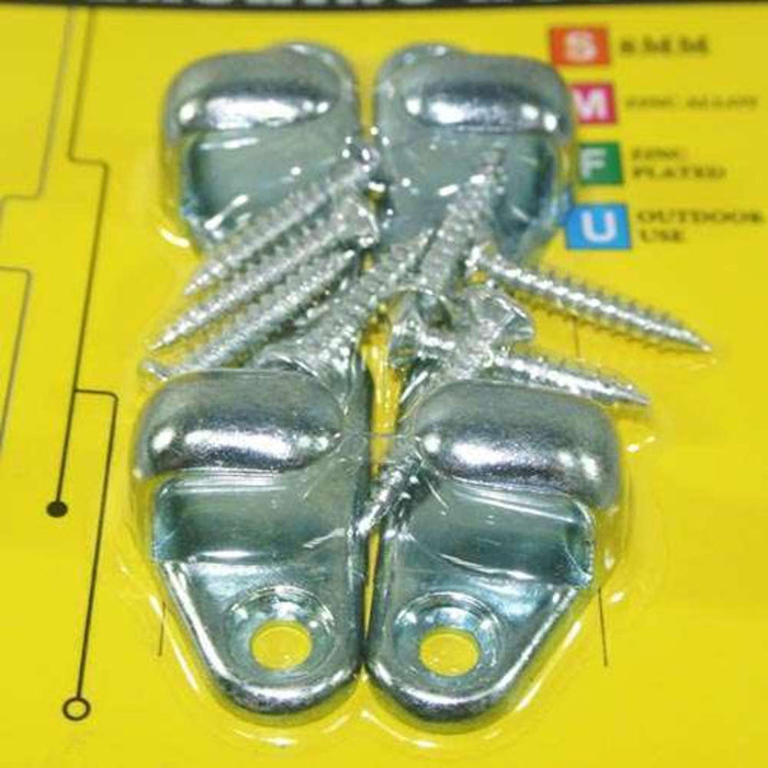 Fixworx Hook Lashing Zinc Plated 8mm 4pc