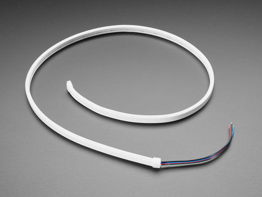 Flexible RGB Neon-like LED Strip 120 LEDs - 1 meter long by The Pi Hut - The Pi Hut