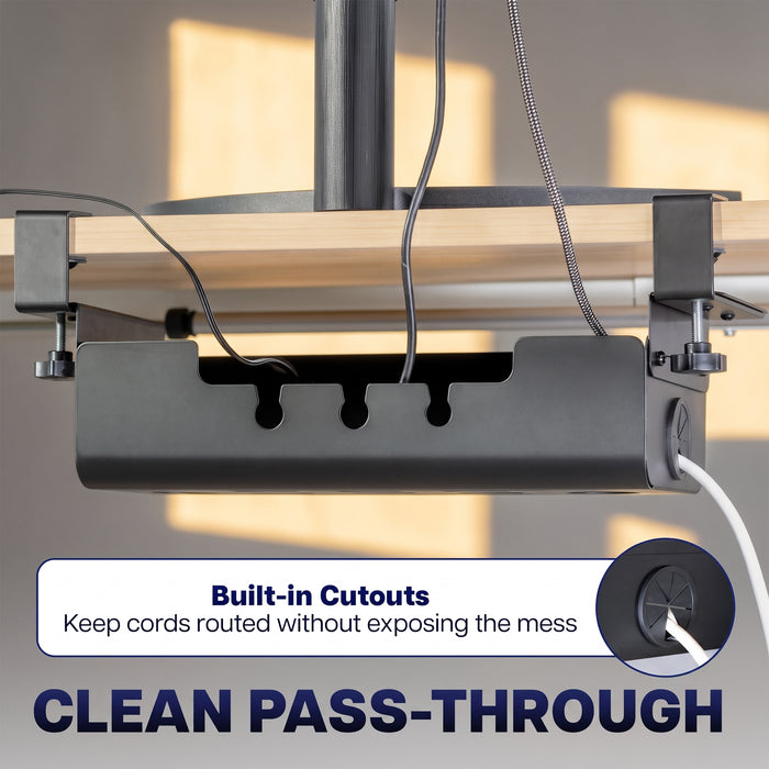 Flip Open Clamp-on Cable Management Box
