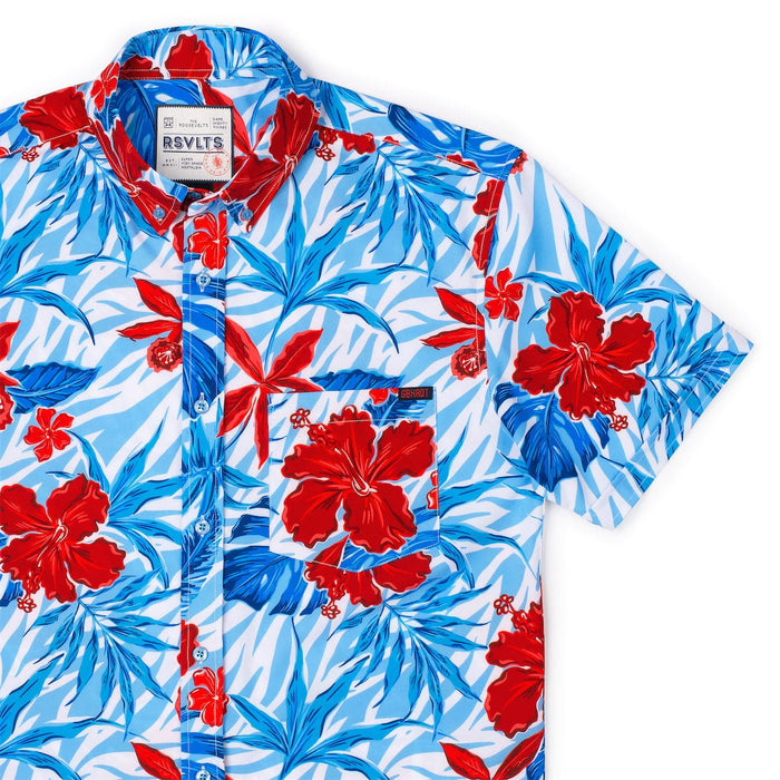 RSVLTS XS RSVLTS Short Sleeve Shirt Steve BIrthday Collection "Floral City" – KUNUFLEX Short Sleeve Shirt Steve BIrthday Collection "Floral City" – KUNUFLEX Short Sleeve Shirt