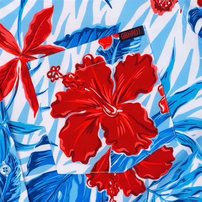 RSVLTS RSVLTS Short Sleeve Shirt Steve BIrthday Collection "Floral City" – KUNUFLEX Short Sleeve Shirt Steve BIrthday Collection "Floral City" – KUNUFLEX Short Sleeve Shirt