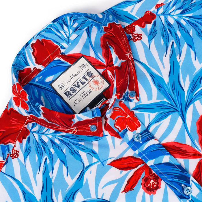 RSVLTS RSVLTS Short Sleeve Shirt Steve BIrthday Collection "Floral City" – KUNUFLEX Short Sleeve Shirt Steve BIrthday Collection "Floral City" – KUNUFLEX Short Sleeve Shirt