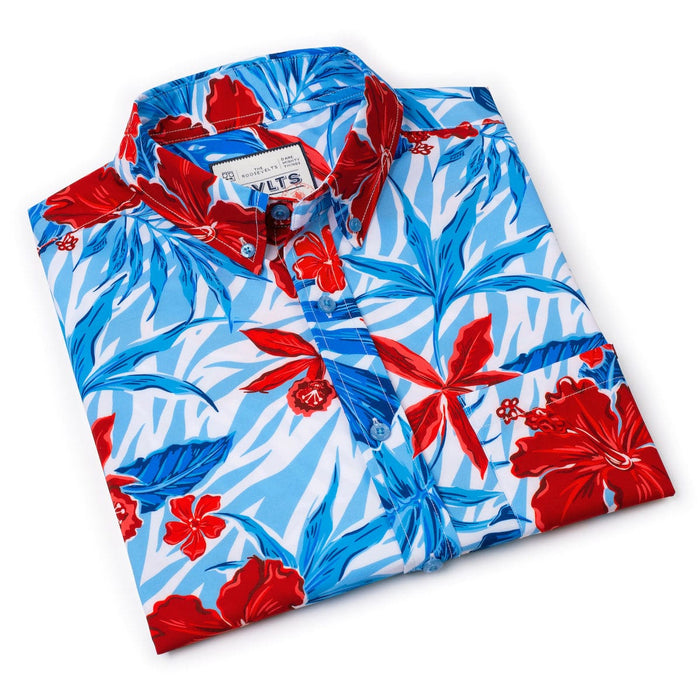 RSVLTS RSVLTS Short Sleeve Shirt Steve BIrthday Collection "Floral City" – KUNUFLEX Short Sleeve Shirt Steve BIrthday Collection "Floral City" – KUNUFLEX Short Sleeve Shirt
