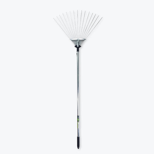 FLOW RITE 15 TEETH ADJUSTABLE STEEL RAKE - FG-RK15-202 Pie's Variety Store