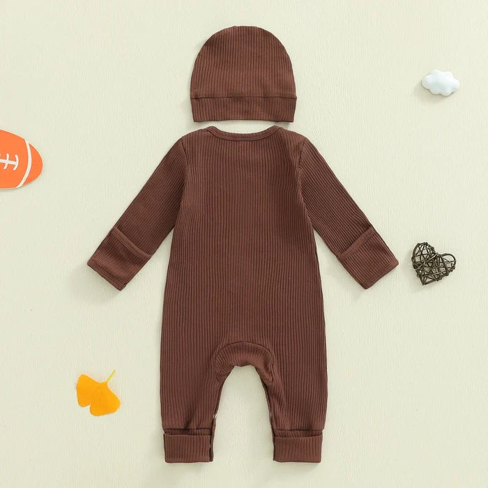 FOOTBALL Jumpsuit with Beanie