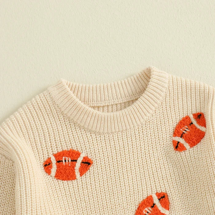 FOOTBALL Knitted Sweater