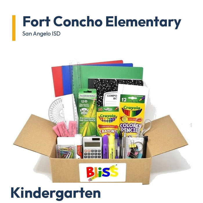 Fort Concho Elementary - Kindergarten