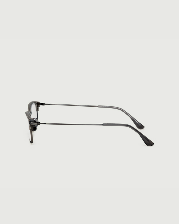 Ant::Foster Eyeglasses Rectangle Black plant-based plastic side