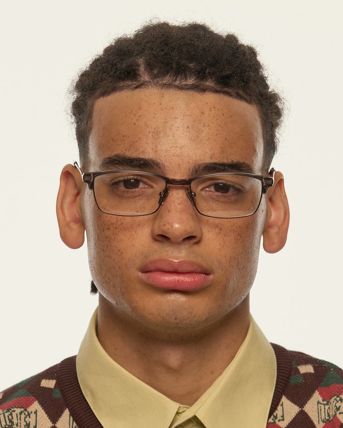 lifestyle-Ant::men Foster Eyeglasses Rectangle Black plant-based plastic