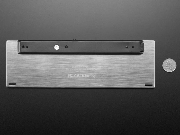 Full Size Wireless Keyboard with Trackpad by The Pi Hut - The Pi Hut