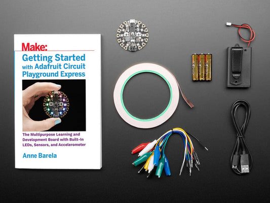 Getting Started with Circuit Playground Express Book Bundle [Discontinued] by Adafruit - The Pi Hut