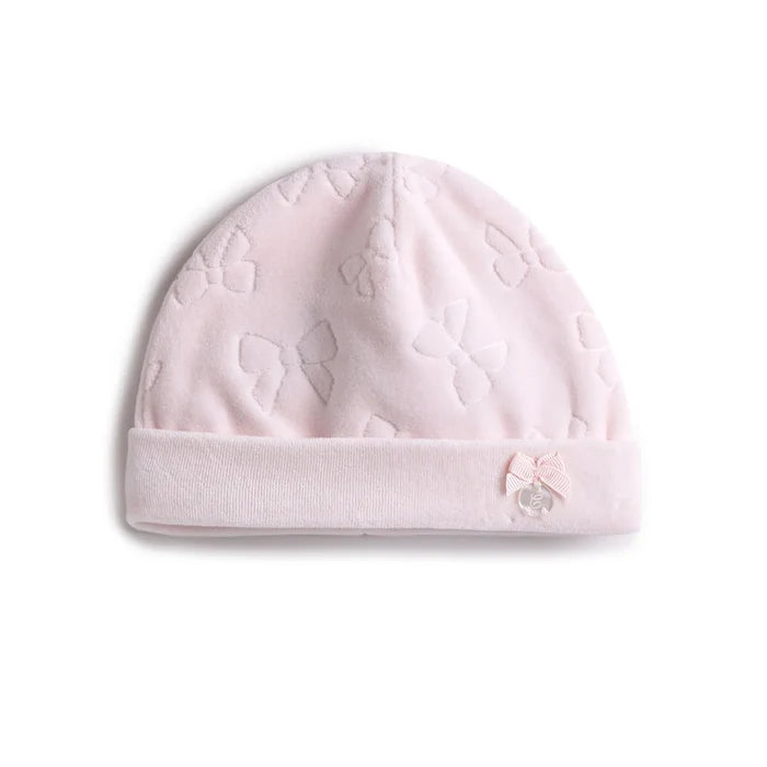 Girls Pink Self Design Cap