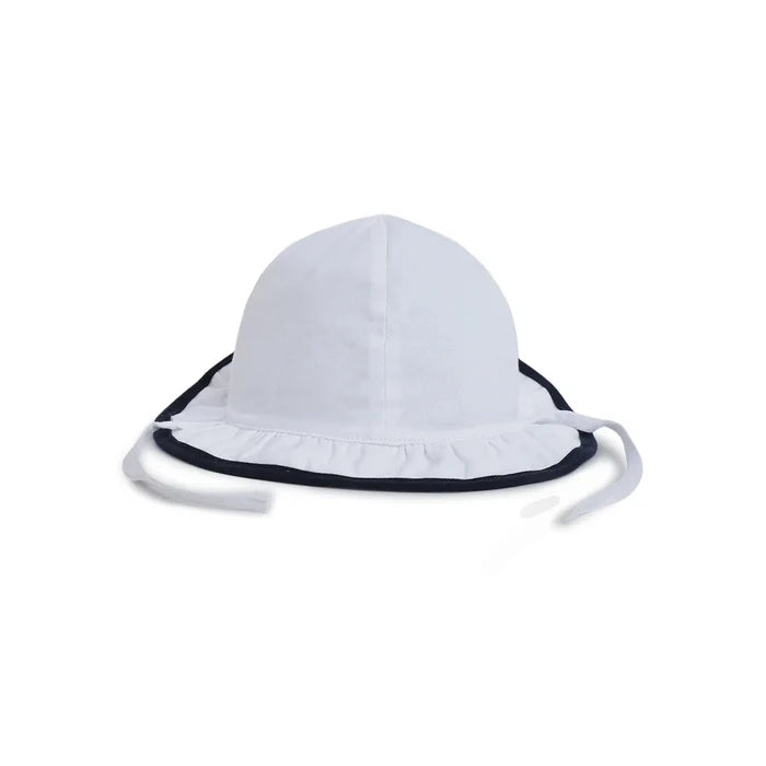 Girls Solid Sun Hat