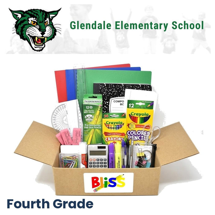 Glendale Elementary School 4th Grade School Supply Kit