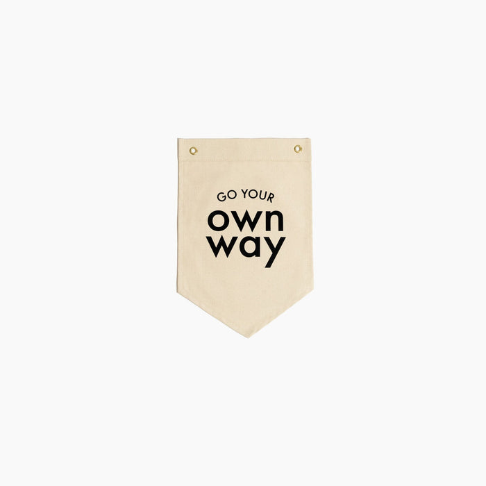 Go Your Own Way Wall Hanging Wall Hanging Nursery Decor
