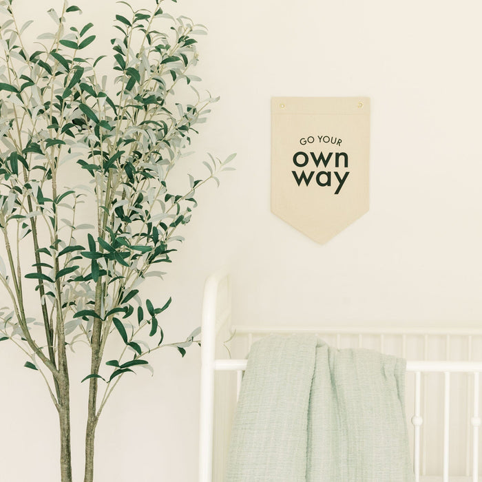 Go Your Own Way Wall Hanging Wall Hanging Nursery Decor