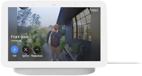 Google Nest Hub 7” Smart Display with Google Assistant (2nd Gen)
