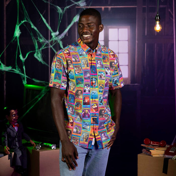 RSVLTS Goosebumps Short Sleeve Shirt Goosebumps "Book Fair Nightmare" – KUNUFLEX Short Sleeve Shirt Goosebumps "Book Fair Nightmare" – KUNUFLEX Short Sleeve Shirt