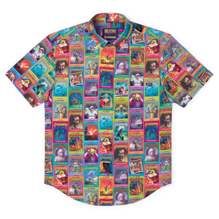RSVLTS Goosebumps Short Sleeve Shirt Goosebumps "Book Fair Nightmare" – KUNUFLEX Short Sleeve Shirt Goosebumps "Book Fair Nightmare" – KUNUFLEX Short Sleeve Shirt